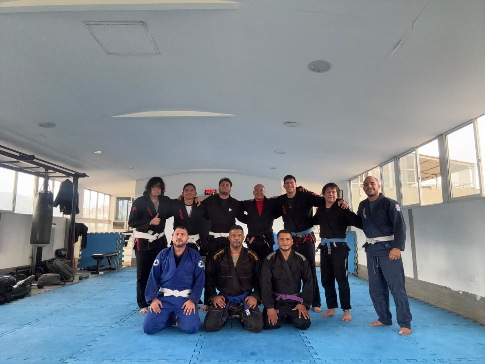Clase de Gi en el tatami